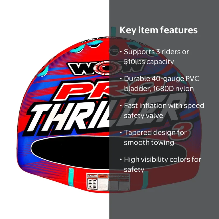 WOW Sports Super Thriller Pro Series (20-1095) - Walmart.com