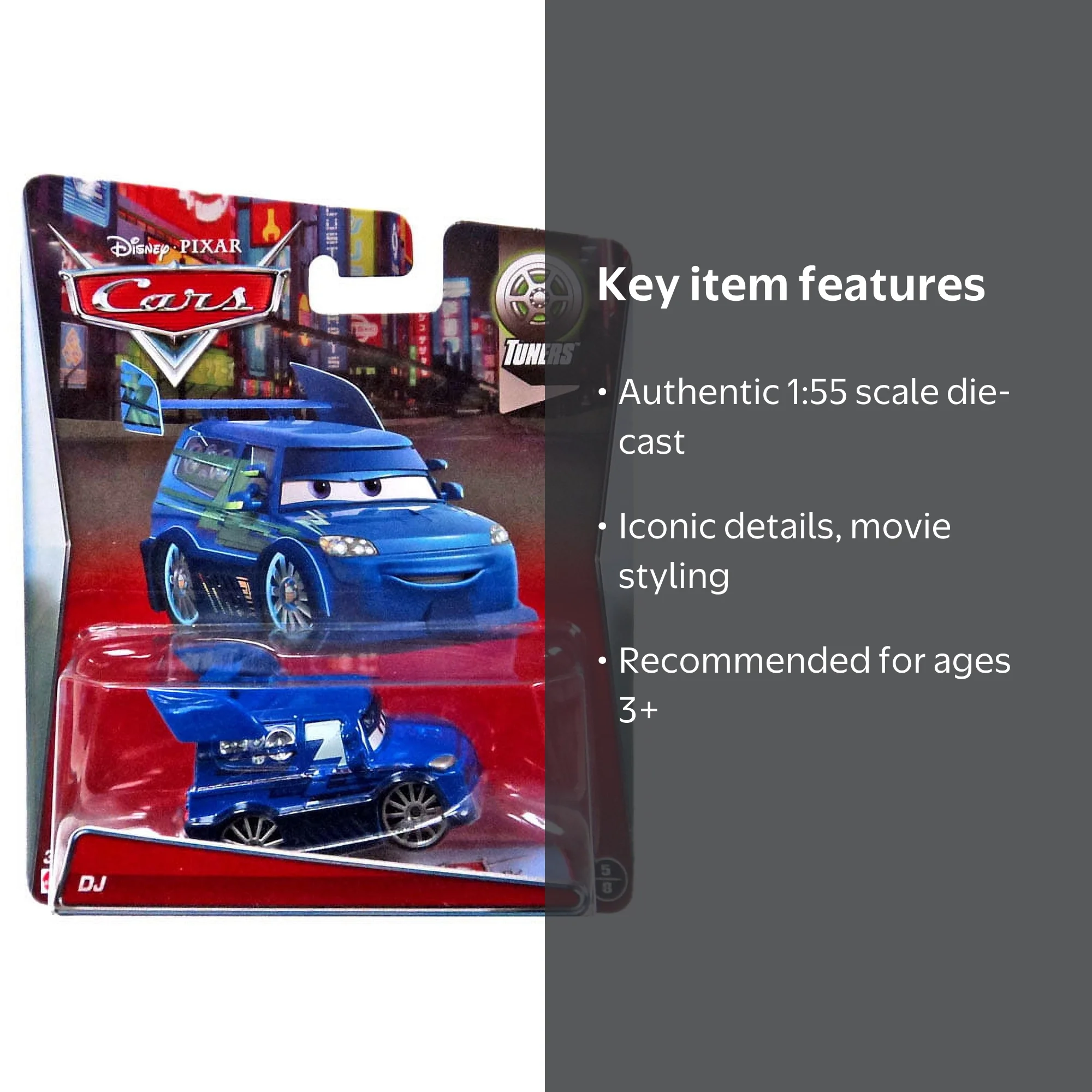 Disney Cars Tuners DJ Diecast Car - Walmart.com