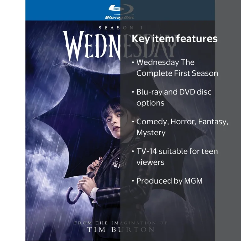 MGM's Wednesday: Supernatural Mystery, Complete First Season (Blu