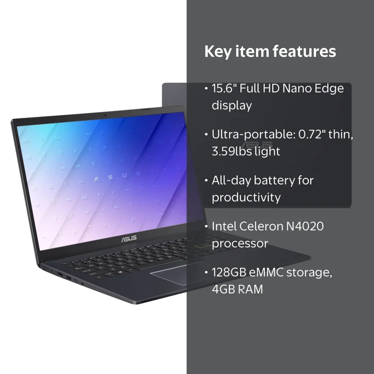 ASUS Thin Notebook Computer 15.6