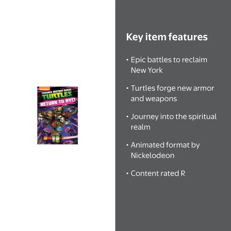Teenage Mutant Ninja Turtles: Return to Nyc - Walmart.com
