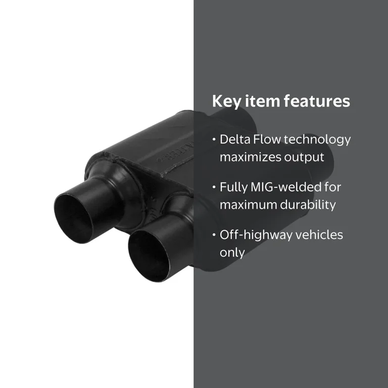 Flowmaster 8425154 Super 10 Series Muffler - Walmart.com