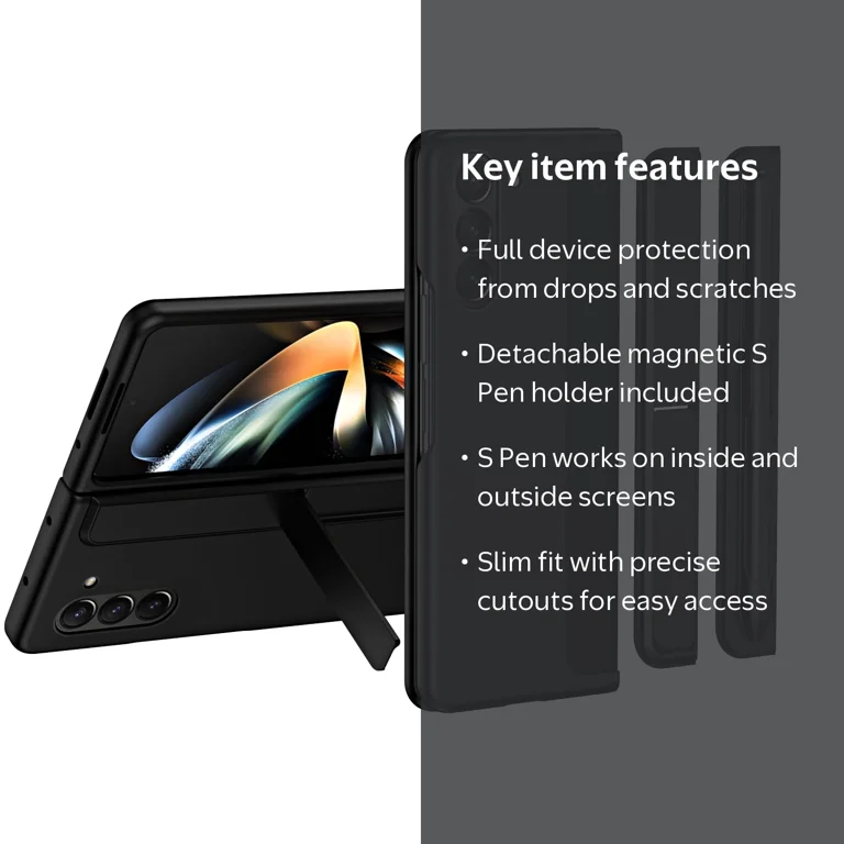 Nalacover Case for Samsung Galaxy Z Fold 5 5G, S Pen Holder
