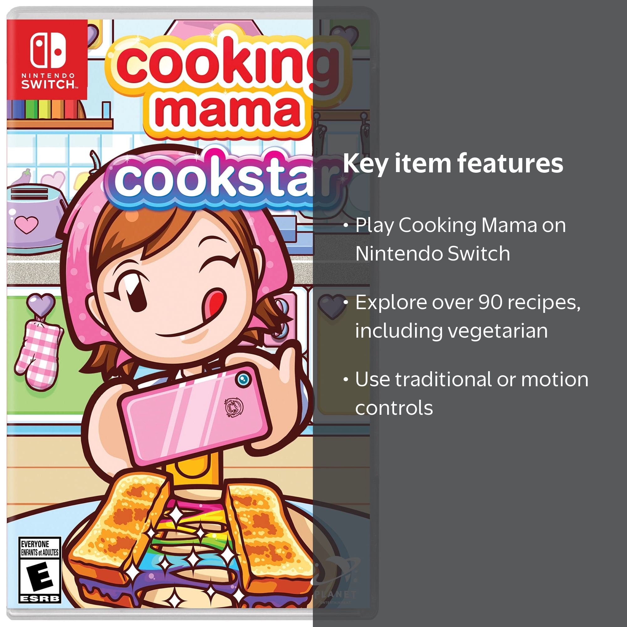 Take Two, Cooking Mama Cookstar, Nintendo Switch, Sealed - Walmart.com