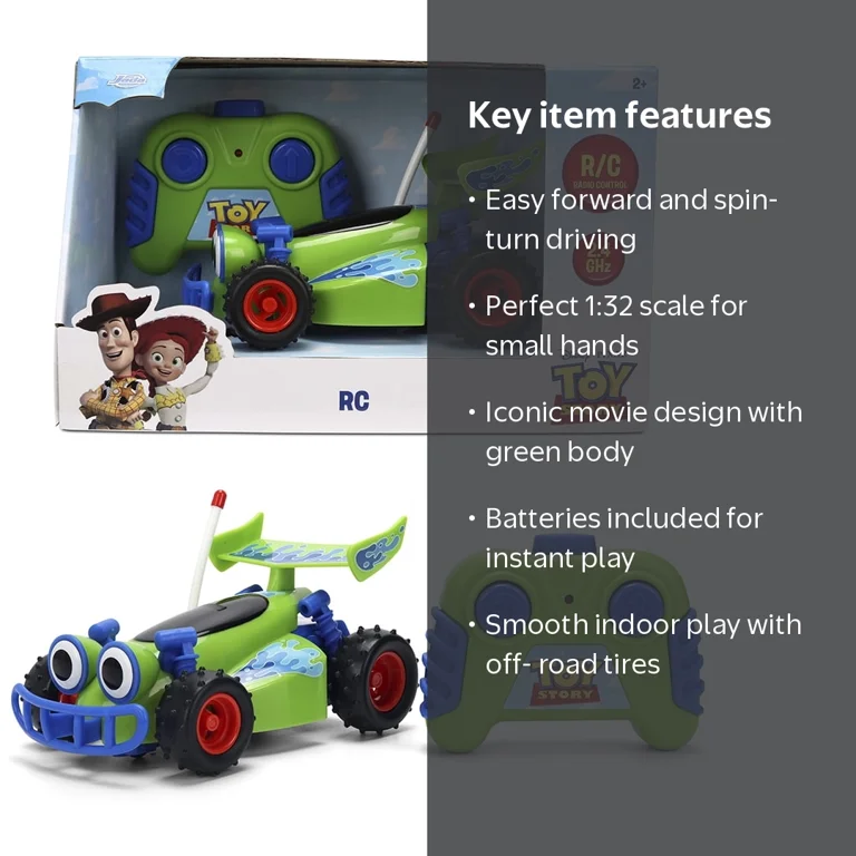 Disney, Toy Story RC Buggy, Green, 5.5