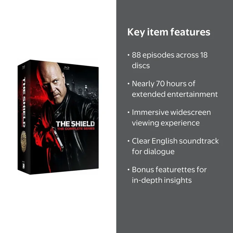 The Shield: The Complete Series (Blu-ray) - Walmart.com
