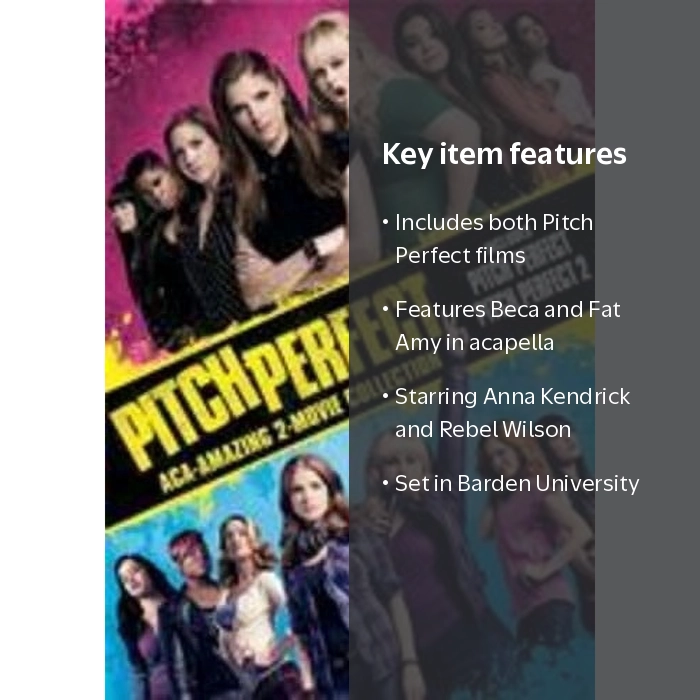 Pitch Perfect/Pitch Perfect 2 (DVD Double Feature) [DVD] - Walmart.com