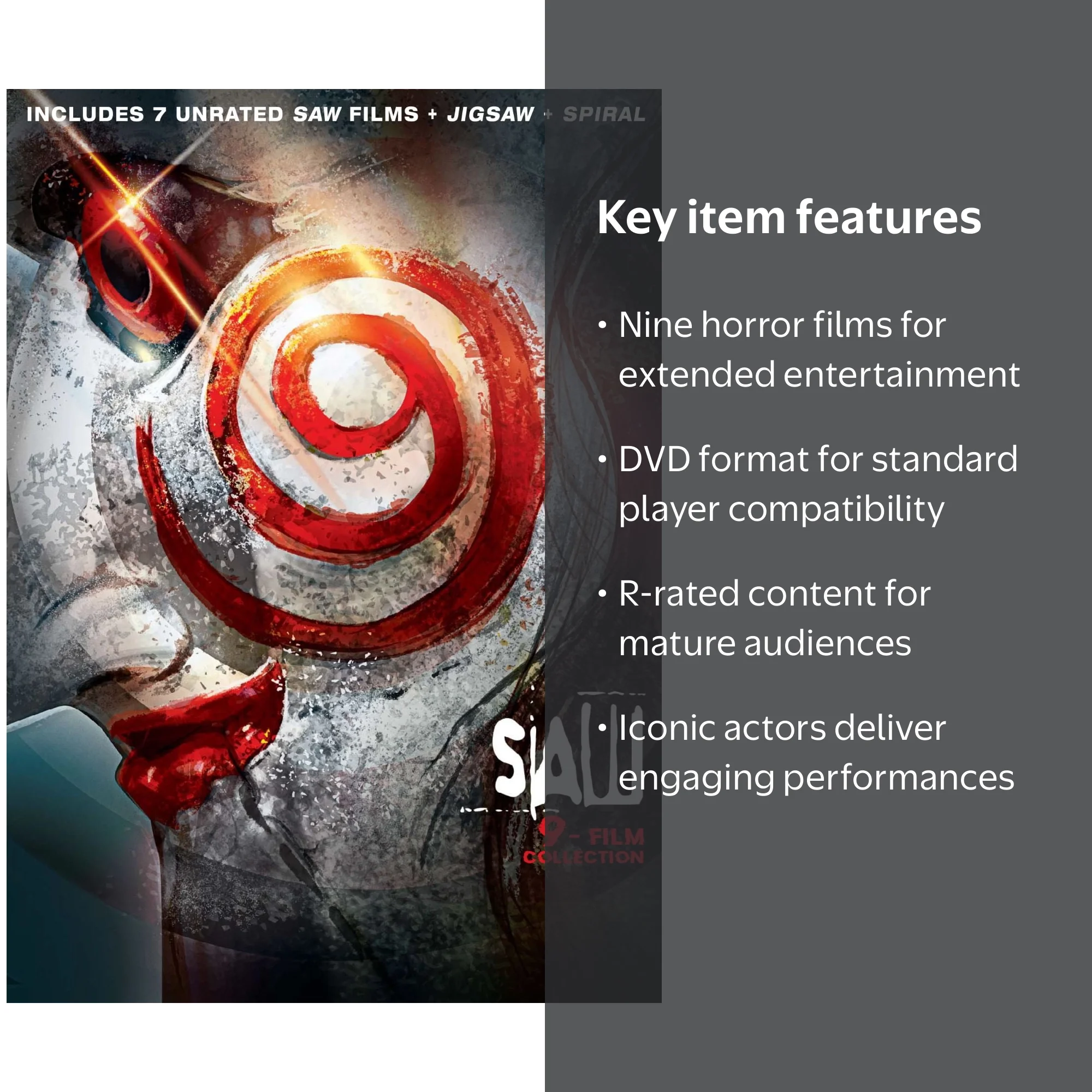 Saw 9-Film Collection DVD - Walmart.com