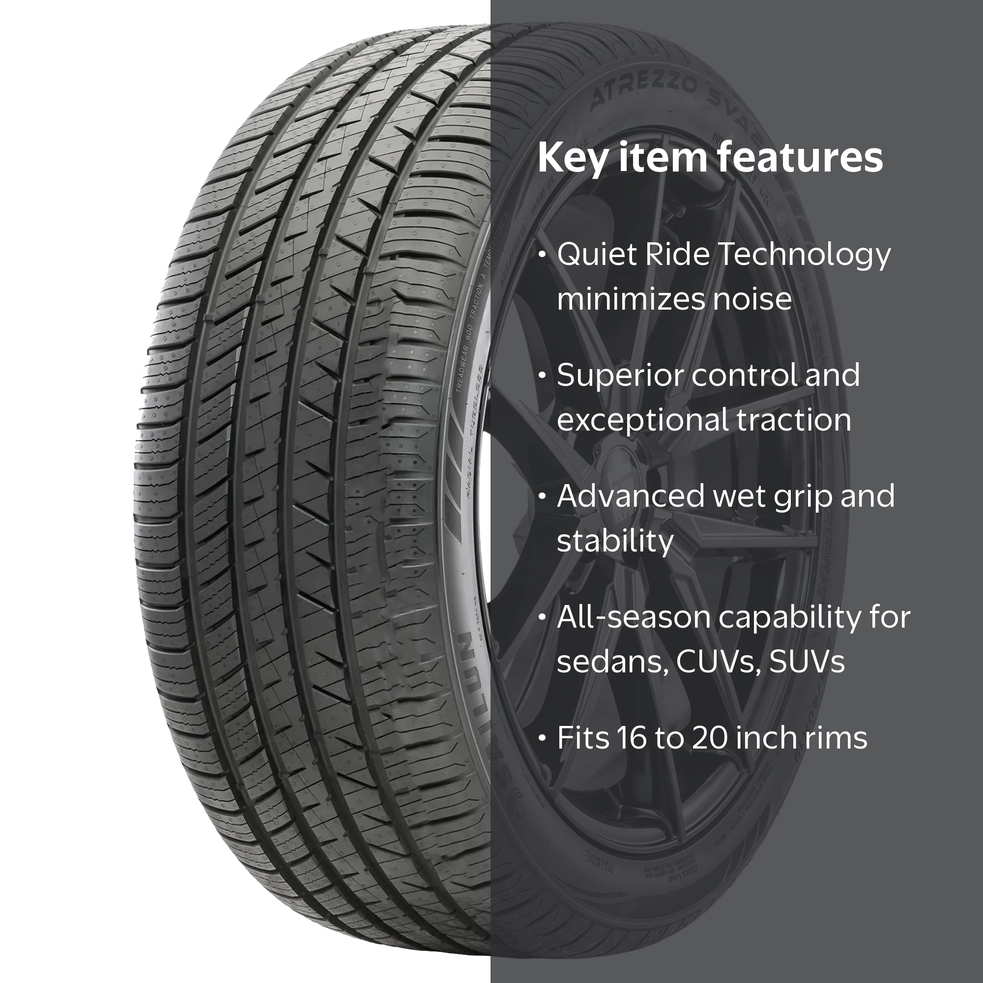Sailun Atrezzo SVA2 UHP All Season 225/40R18 92W XL Passenger Tire