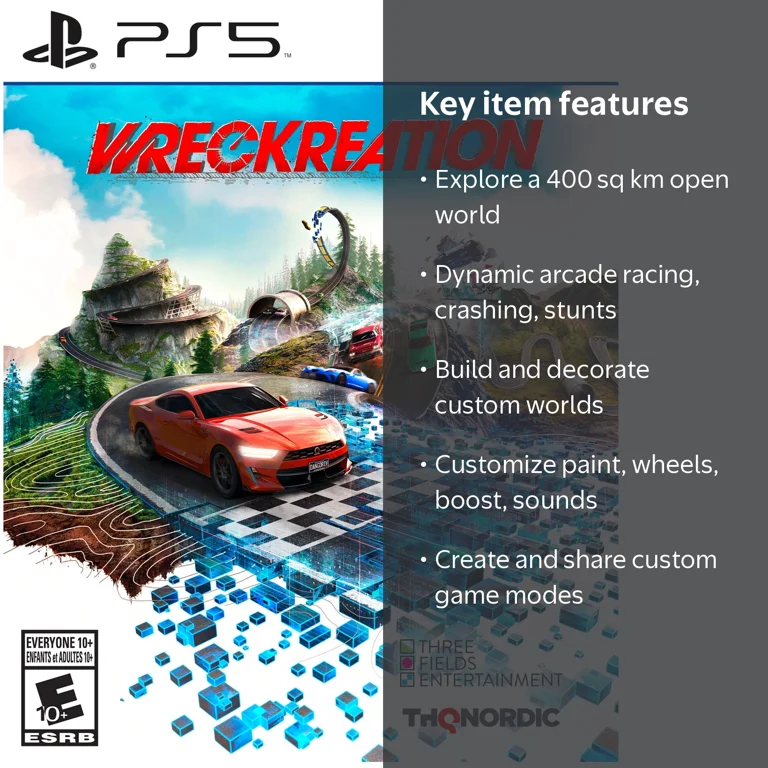 THQ Nordic, Wreckreation, PS5, Open World Arcade Racing Game