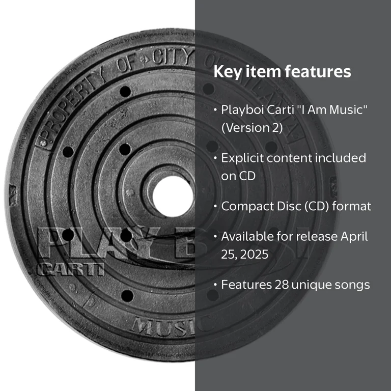 Playboi Carti - I Am Music [Explicit Content] (Version 2) - CD