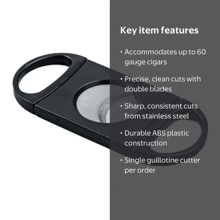 cigarettes cutter TC-100 Tobacco Cutter. 0.8mm Width. Grinder & Crusher for Fine Tobacco Cuts. Make Your Own Cigarettes. By EUROTABAK : Health & Household Dupont Cigar Cutter Matt Blackis an elegant cigar cutter from the French luxury goods manufacturer S.T Guillotine Cigar Cutter V-Cut Stainless