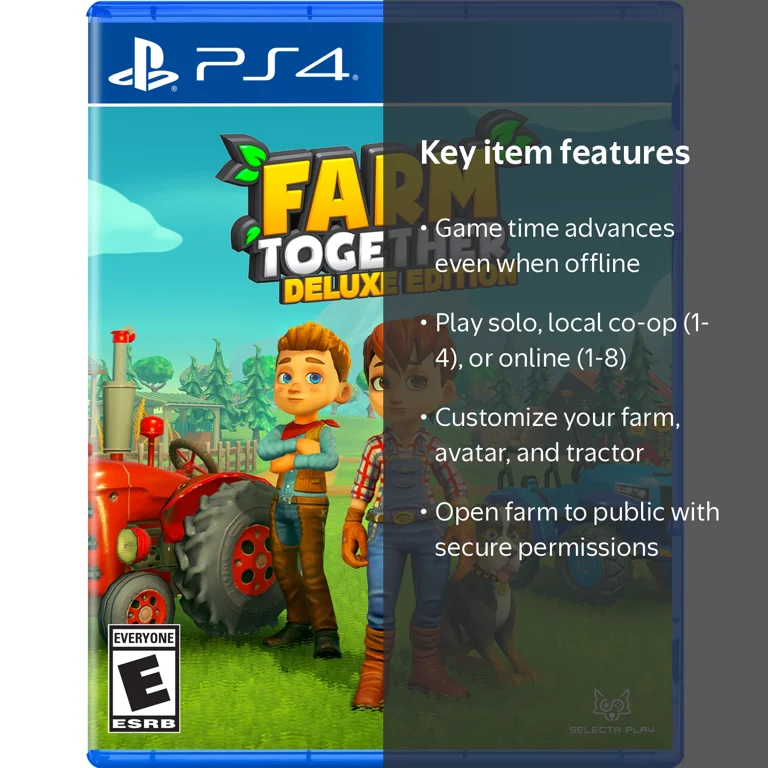 Farm Together Deluxe Edition for Playstation 4 [VIDEOGAMES] PS 4