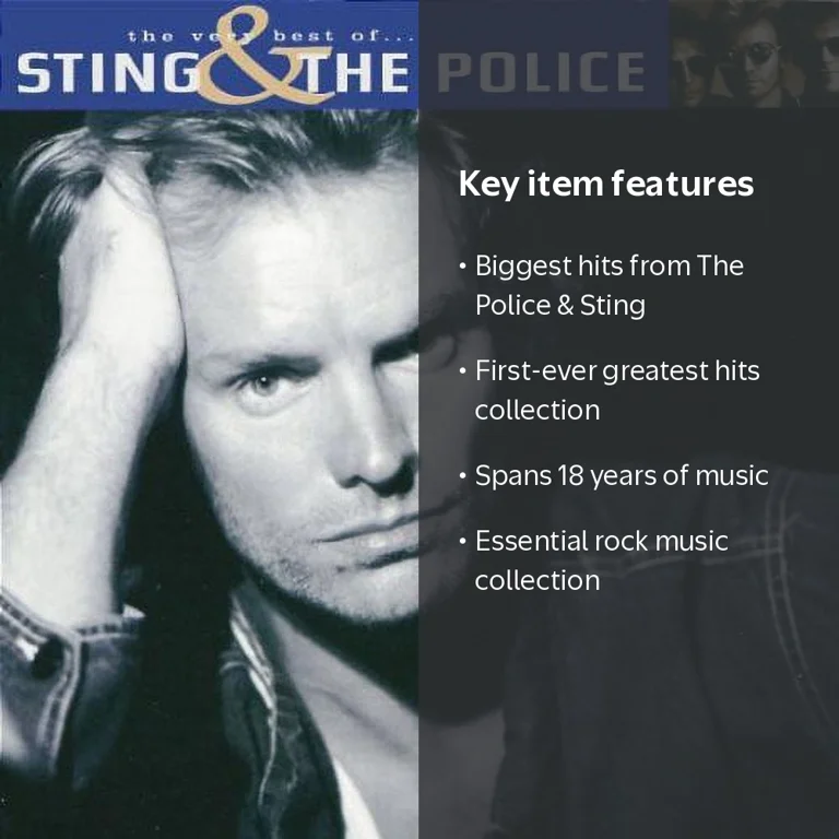The Police - The Very Best Of Sting and The Police - CD - Walmart.com