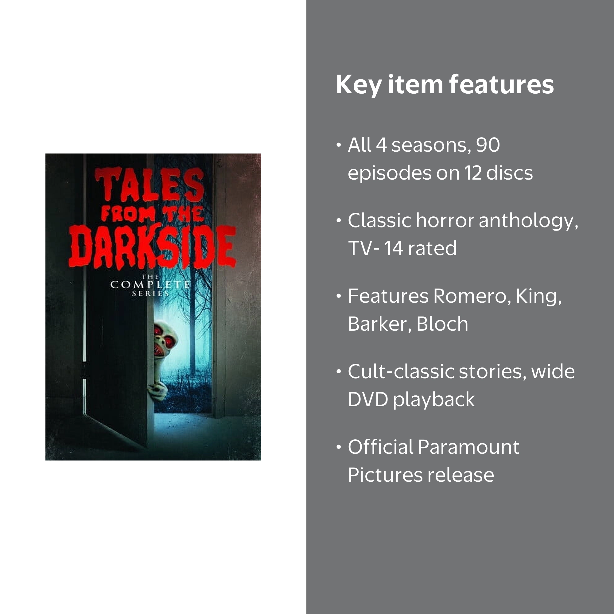 Paramount's Tales From the Darkside: The Complete Anthology Series