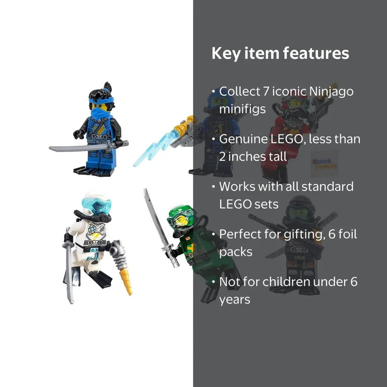 LEGO Ninjago Combo Foil Pack Set Seabound Minifgures Lloyd Jay