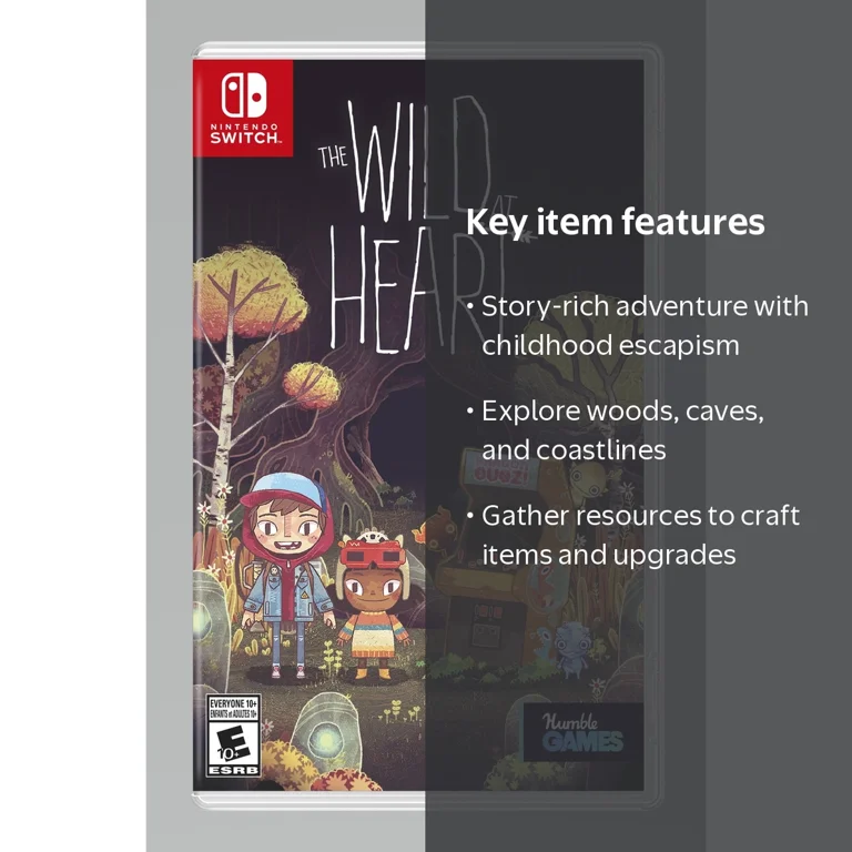 Humble Games' The Wild at Heart Animal Adventures, Nintendo Switch