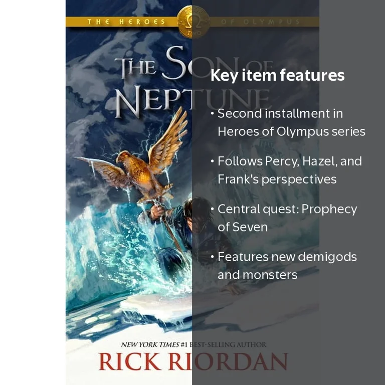 Rick Riordan, Heroes of Olympus Book Two: The Son of Neptune