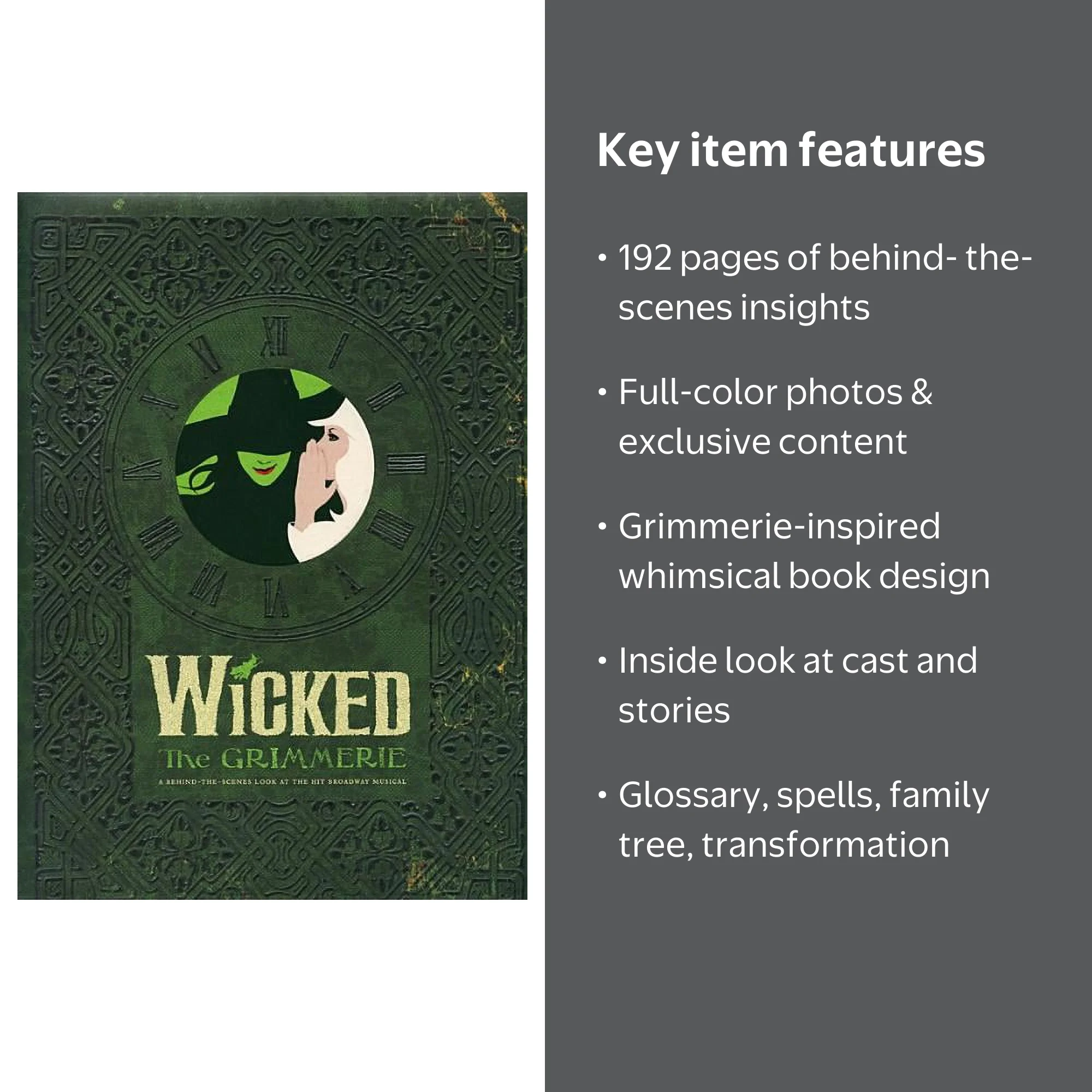 Wicked: The Grimmerie, a Behind-The-Scenes Look at the Hit
