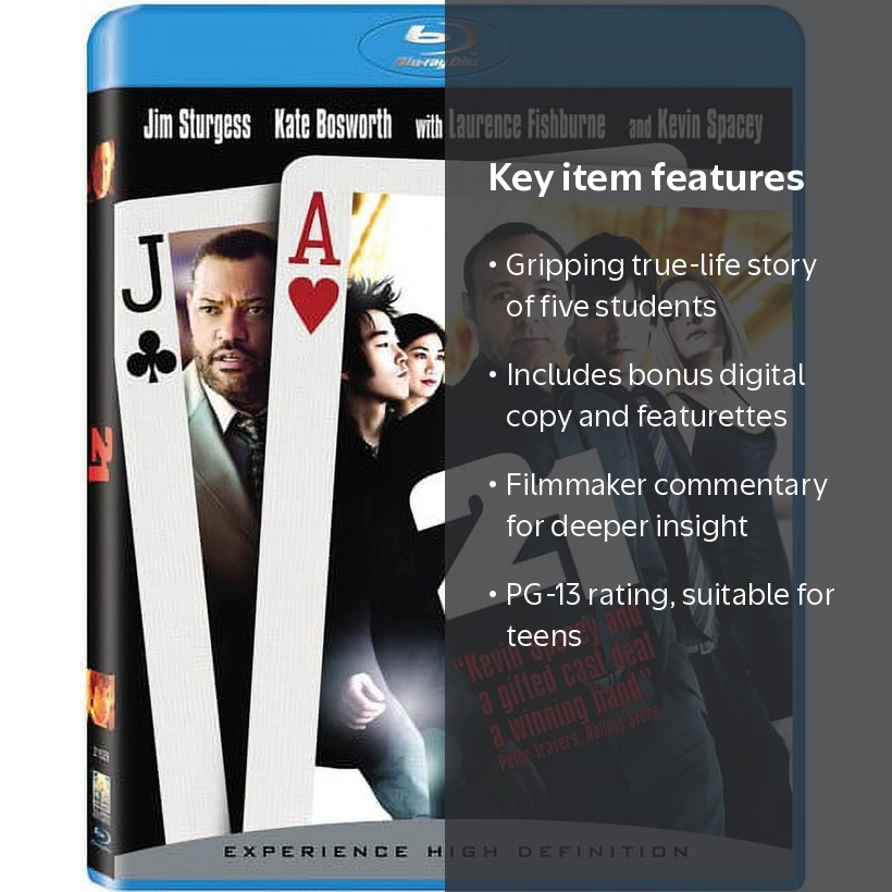 Sony Pictures 21 Drama (Blu-ray) - Starring Jim Sturgess, Kate