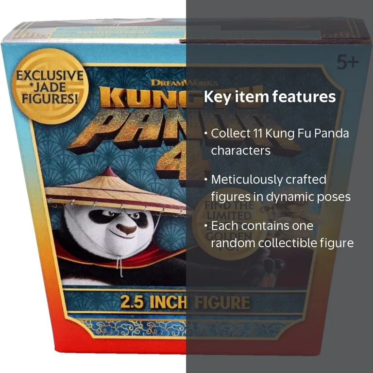 Kung Fu Panda Collectible Figure Noodle Box Mystery Pack (1 RANDOM