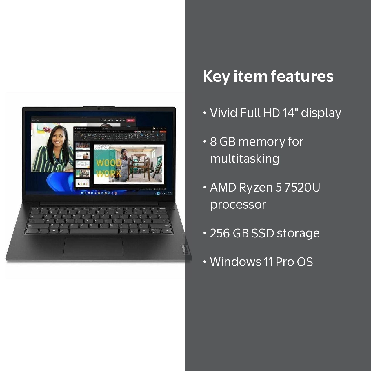 Windowsノート本体 227 lenovo V14 G4 AMN Ryzen5 7520U win11 Windows
