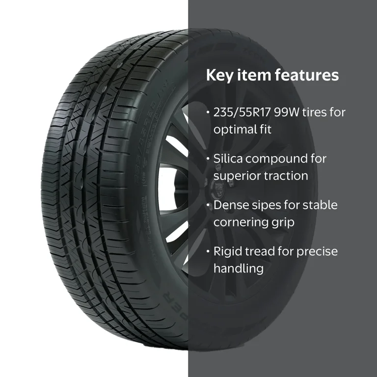 Cooper Zeon RS3-G1 235/55R17 99W All-Season Passenger Tire with
