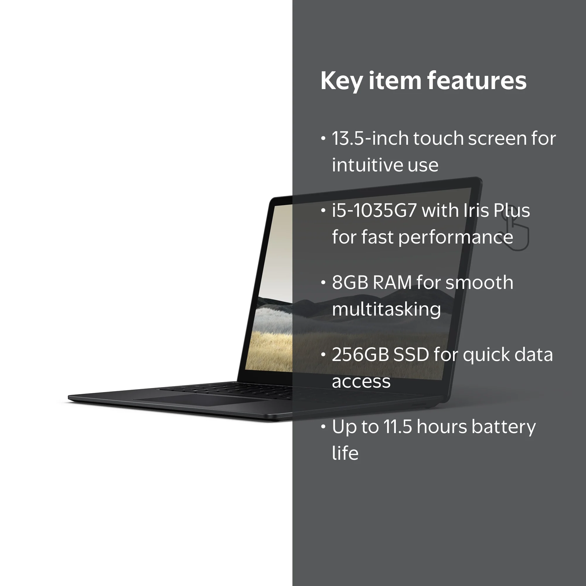 Free Shipping! \Microsoft Surface Laptop 3, 13.5\\ Touch, Intel i5