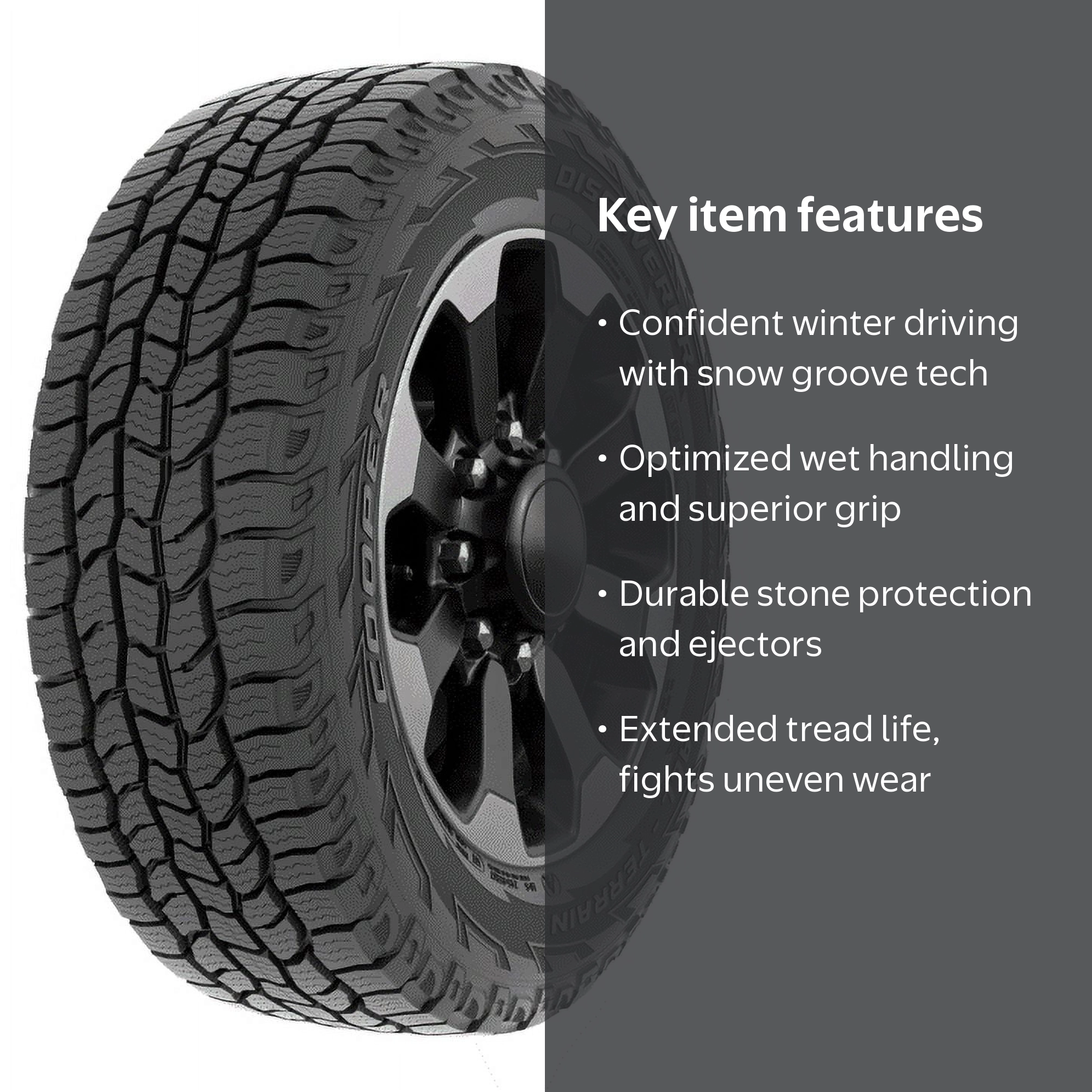 Cooper Discoverer All-Terrain LT245/75R17 121S Tire - Walmart.com