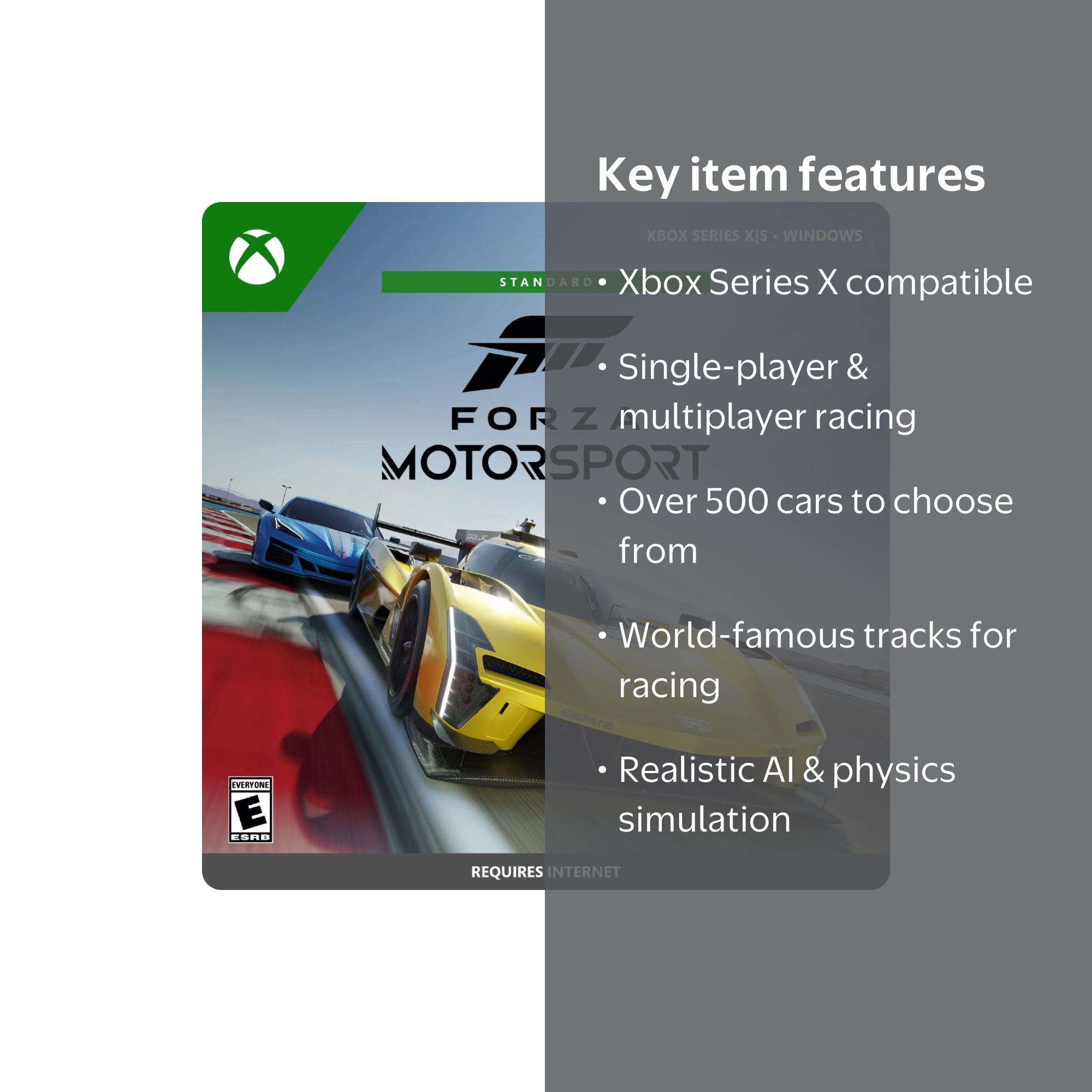 Forza Motorsport: Standard Edition - Xbox Series X - Walmart.com