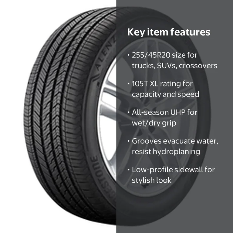 Bridgestone Alenza Sport A/S UHP All Season 255/45R20 105T XL