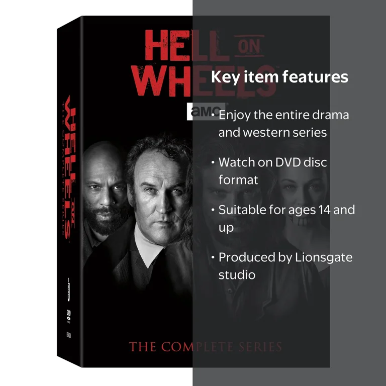Lionsgate Home Entertainment, Hell On Wheels Complete Series, DVD