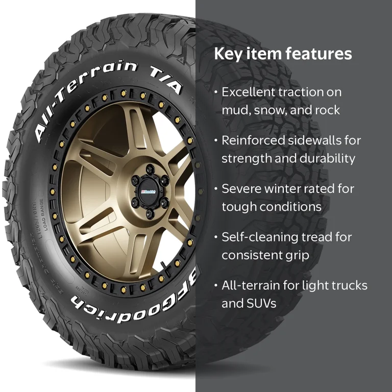 BFGoodrich All-Terrain T/A KO2 LT285/70R17 116/113S C Light Truck