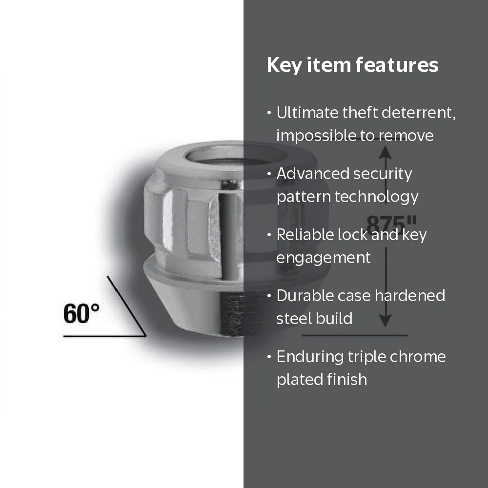 Gorilla Automotive 78641N Acorn Open End Wheel Locks (14mm x 1.50