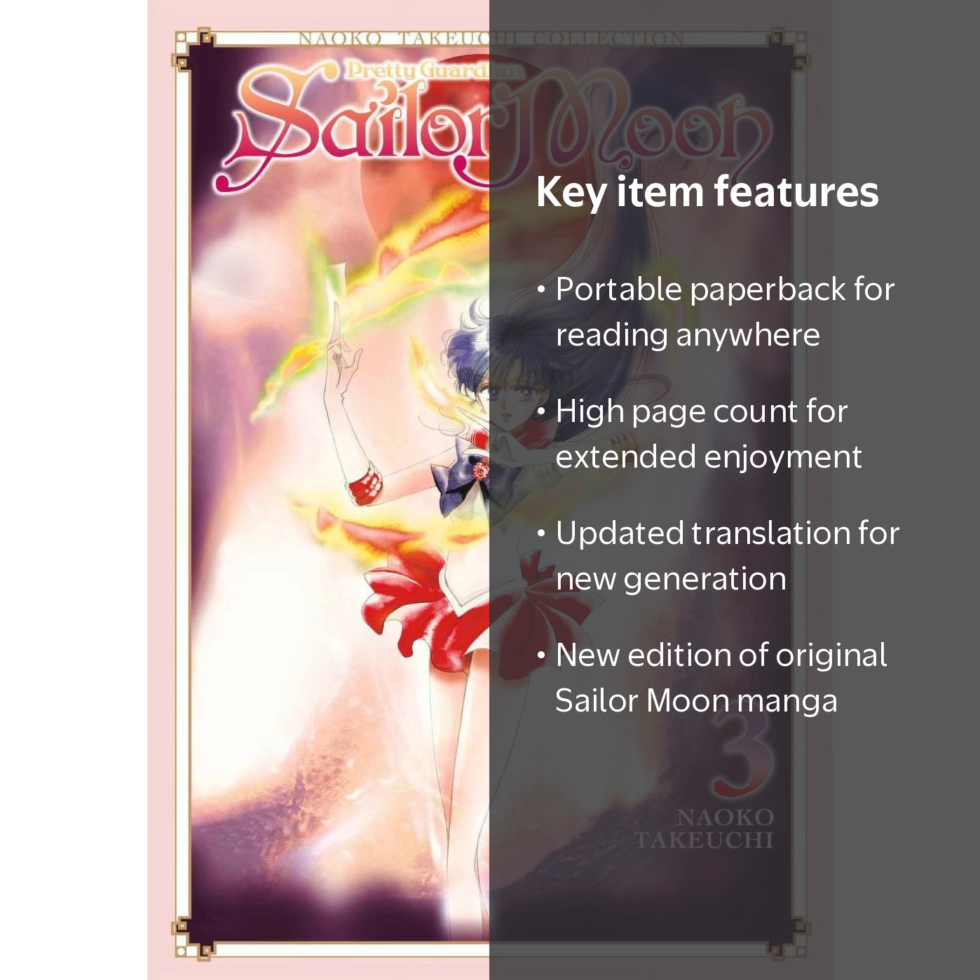 Naoko Takeuchi, Sailor Moon 3 Manga, ISBN 9781646512461, Paperback