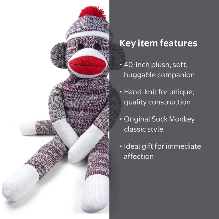 amazon sock monkey teddy bear