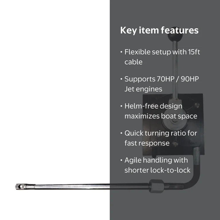 EMP MS7-15-EMP Stick Steering System