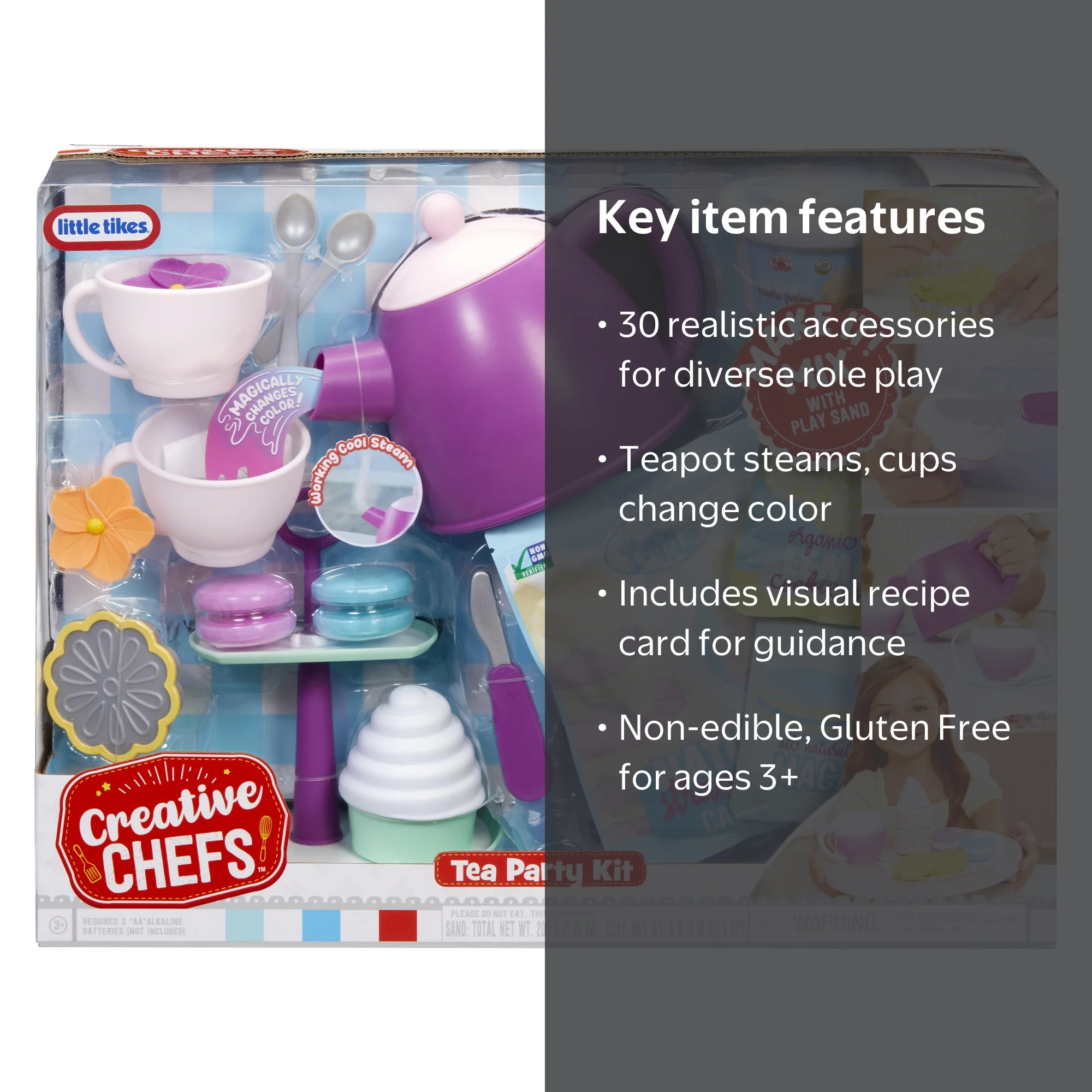 Little Tikes Creative Chefs Tea Party Kit - Walmart.com