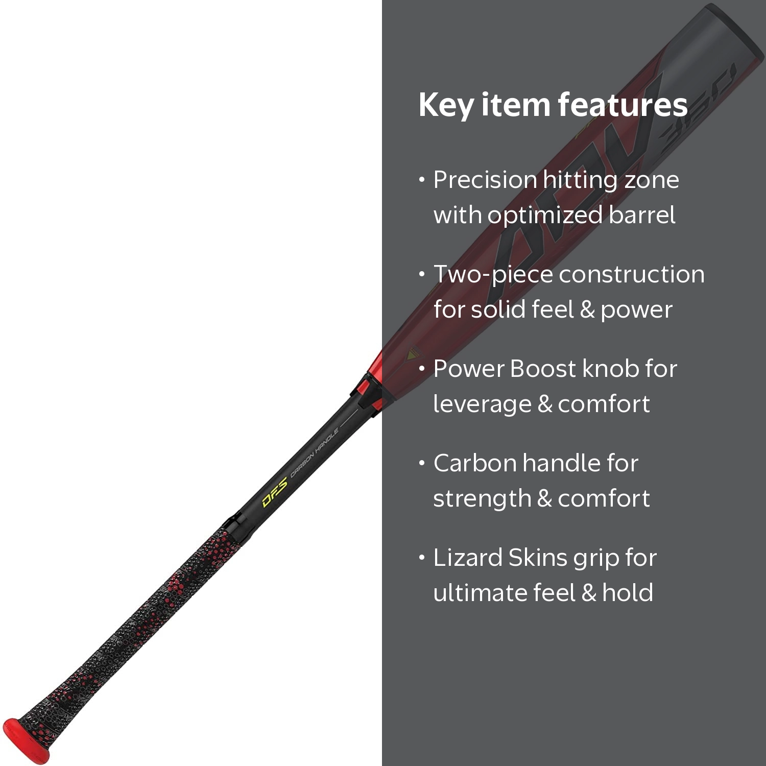 Easton ADV 360 BBCOR Baseball Composite Bat Drop -3, 33-30, 2