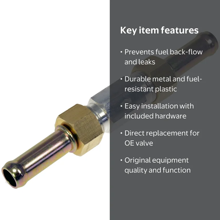 Dorman 800-196 Fuel Check Valve 3/8 - Walmart.com