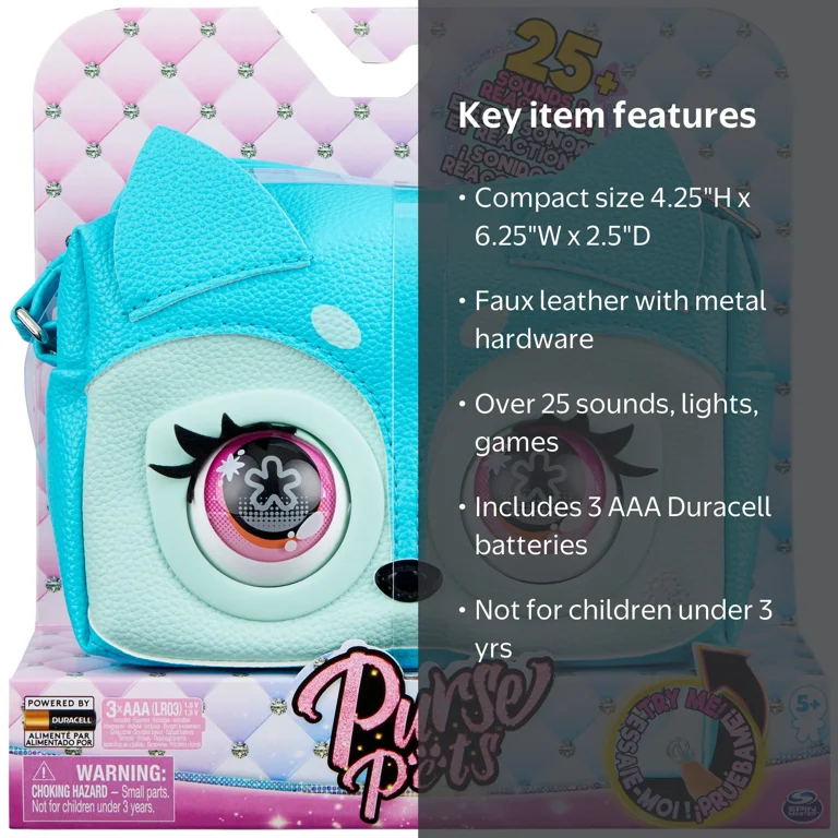 Purse Pets Kids Toy: Fierce Fox Interactive with Over 25 Sounds