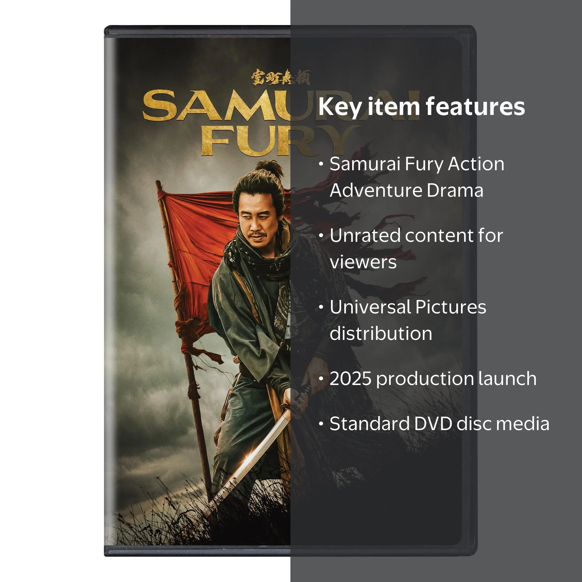Samurai Fury (DVD), Action, Universal - Walmart.com
