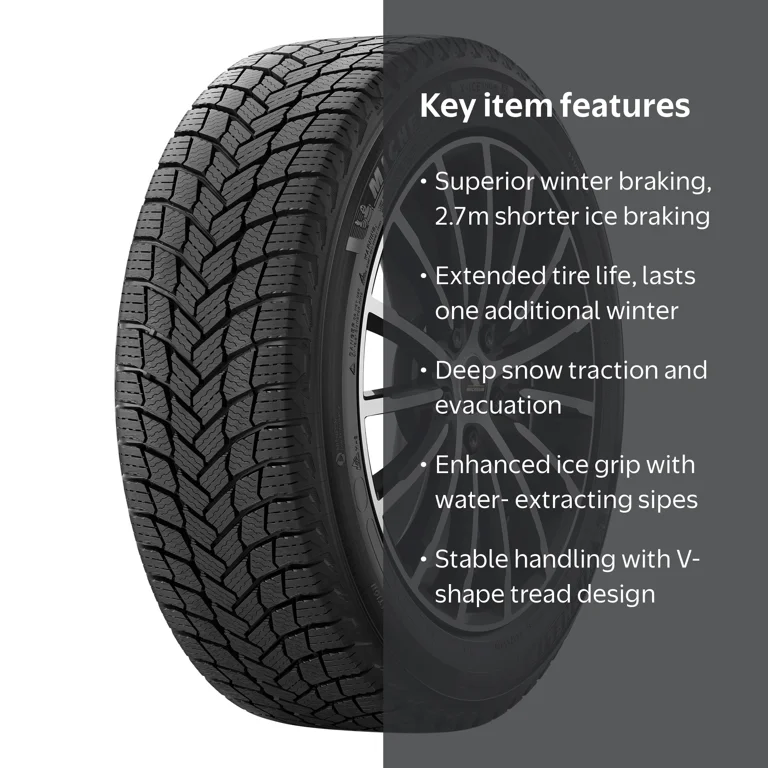 Michelin X-Ice Snow Winter 265/70R16 112T Tire - Walmart.com