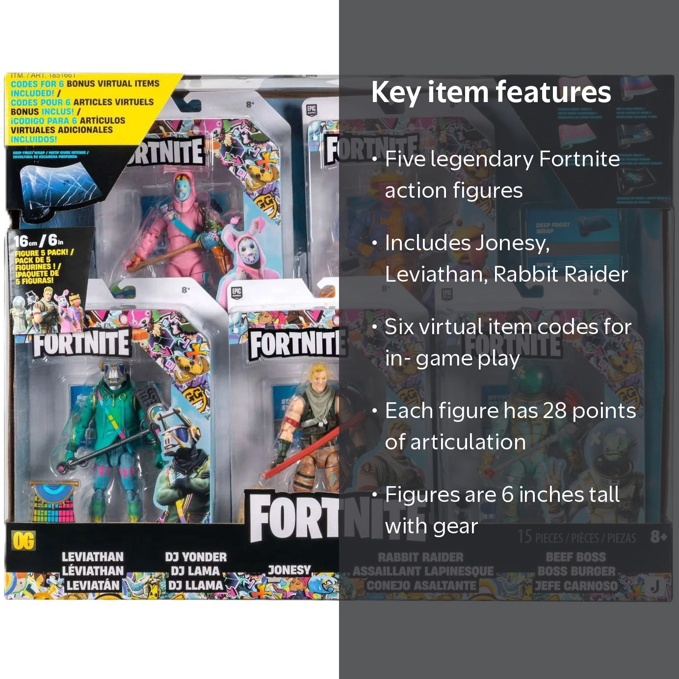 Fortnite Legendary Series Leviathan, DJ Yonder, Jonsey, Rabbit