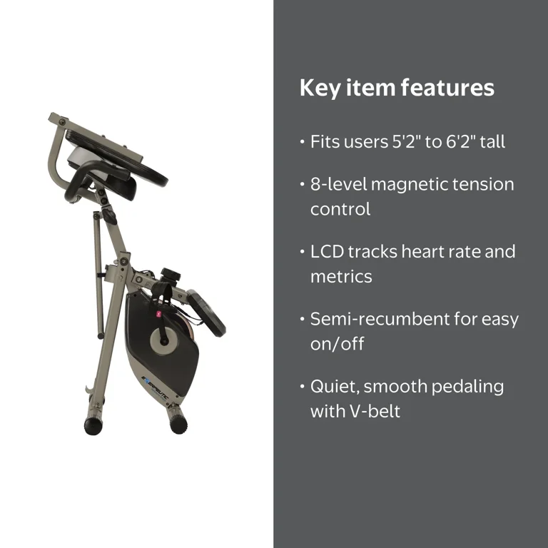exerpeutic stationary bicycle RELIFE 3 in 1 Exercise Bike Folding Bike and whisper Exerpeutic 400XL Folding Recumbent Exercise