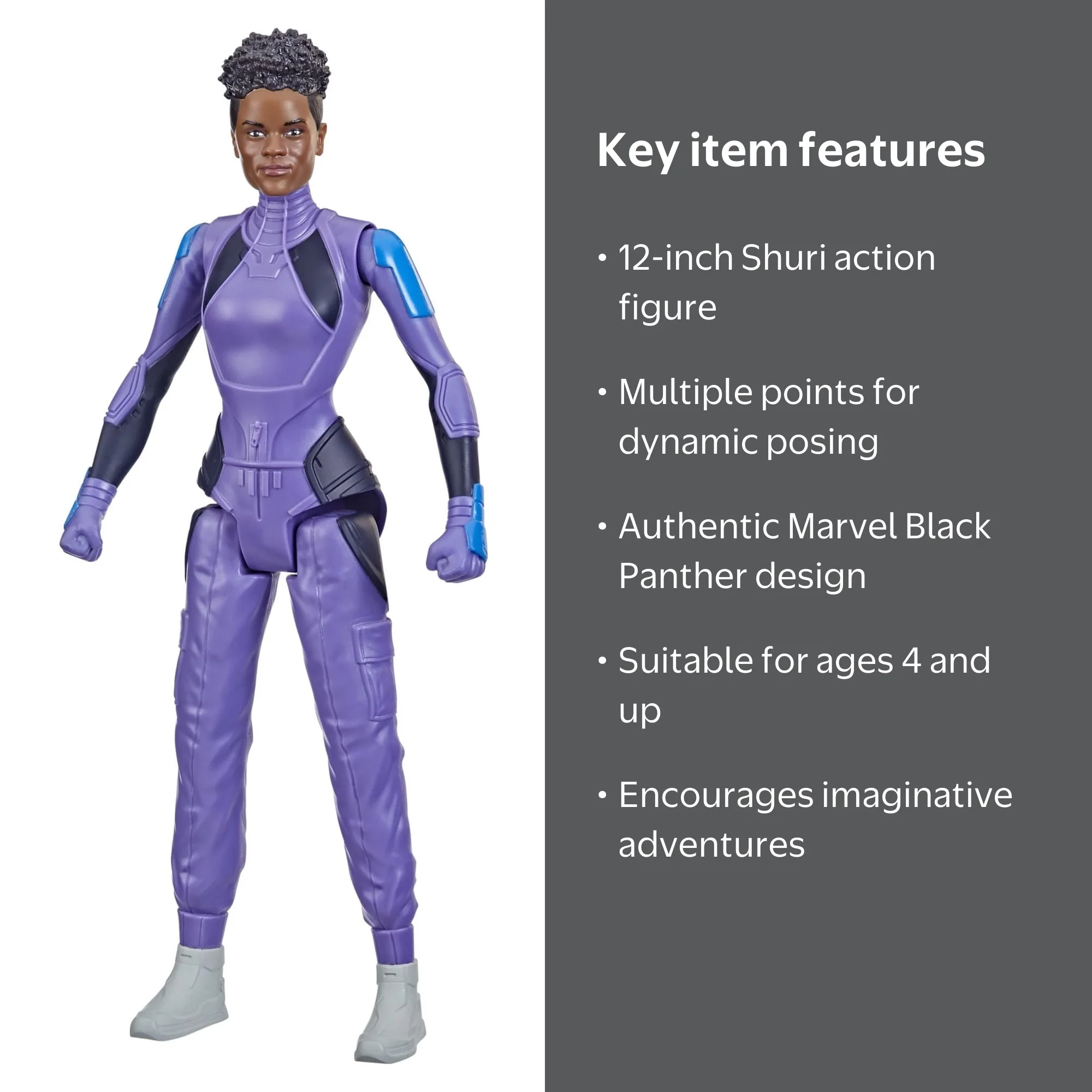 SHURIさま Black Panther Titan Hero Series Shuri Action Figure - Walmart.com
