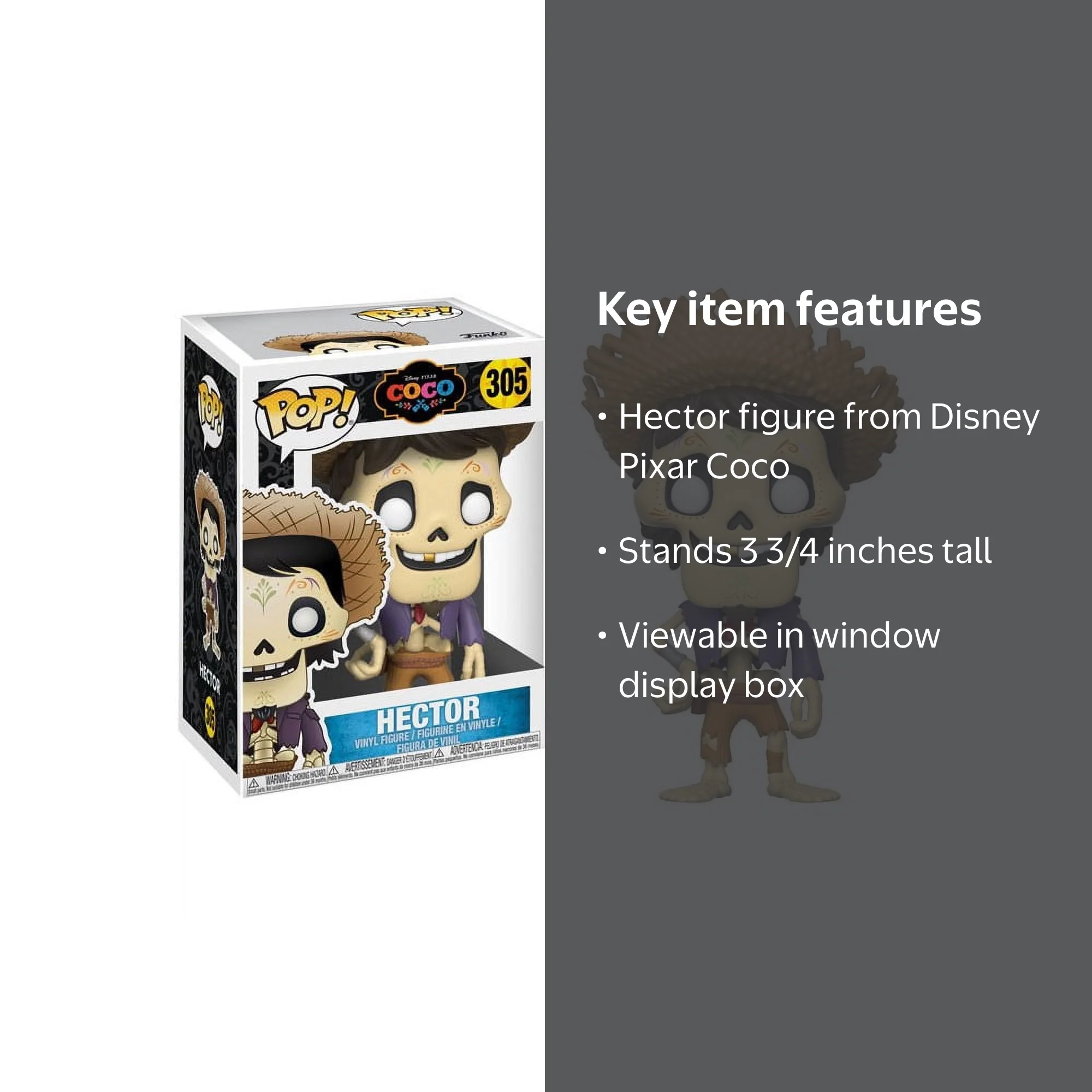 Funko Pop! Disney Pixar COCO Hector - Walmart.com