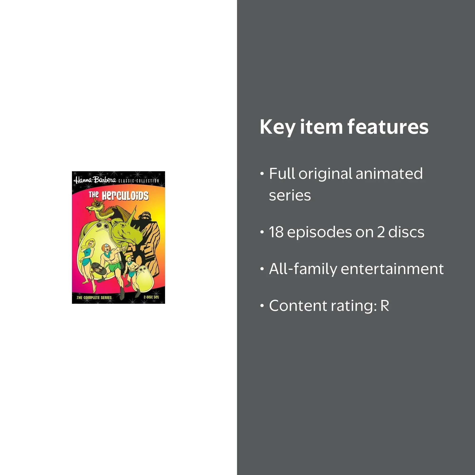 Warner Archives, The Herculoids: The Complete Series, 2-Disc