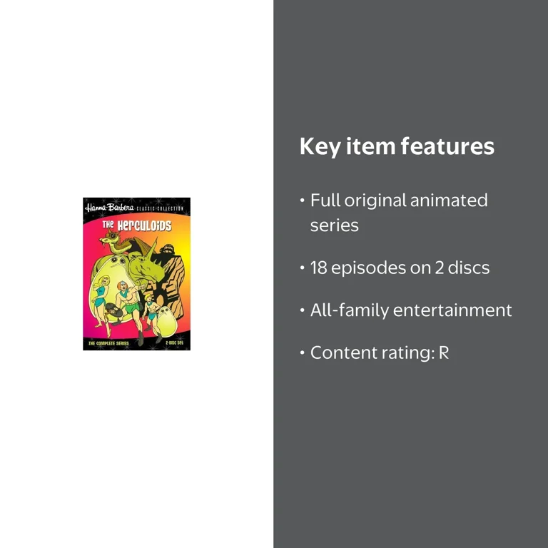 Warner Archives, The Herculoids: The Complete Series, 2-Disc