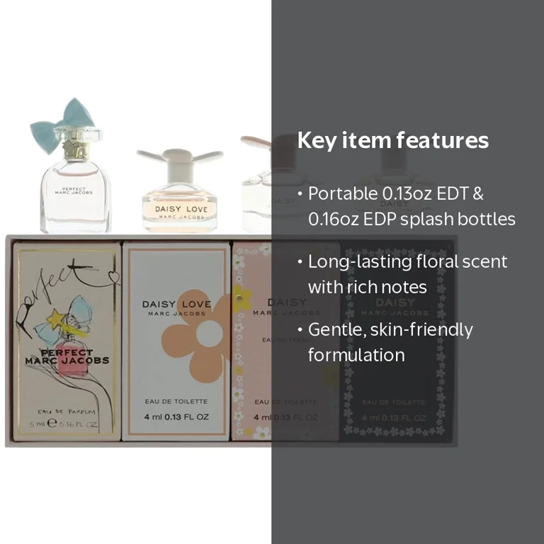 Marc Jacobs, Daisy Miniatures Collection, 4 Pc Mini Gift Set